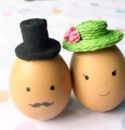 Bộ sưu tập 10 hình hai quả trứng tình yêu siêu dễ thương