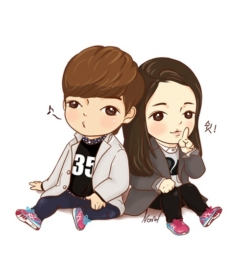 Top 9 hình tình yêu chibi cực đáng yêu cho các bạn trẻ