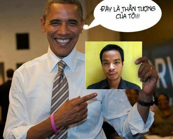 10 ảnh chế hài hước tổng thống Obama