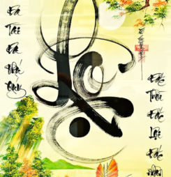 Hình ảnh chữ thư pháp chúc mừng năm mới, hình ảnh chữ tết hinh-nen-thu-phap-chu-loc-xuan-dinh-dau-19