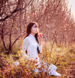 Tuyển tập girl xinh gái đẹp Việt Nam mặc áo dài