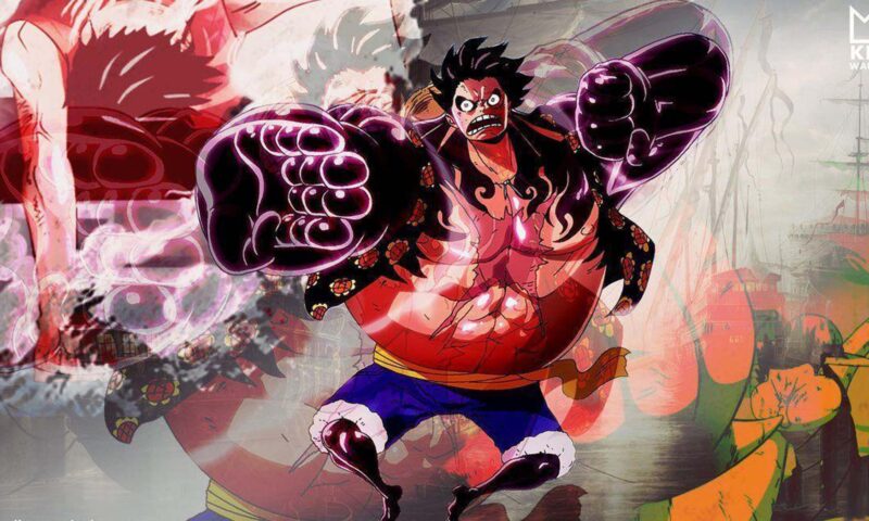 Hình nền One Piece Luffy Gear 4 đẹp và mới nhất 2018