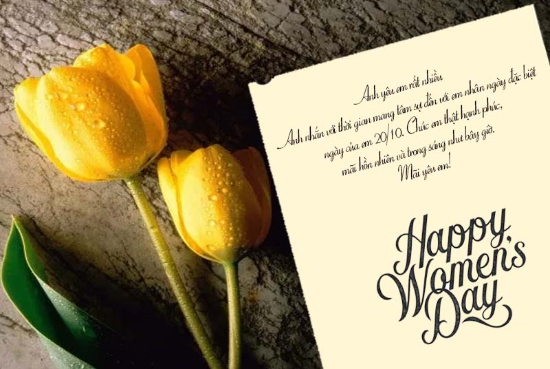 Lời chúc phụ nữ 20/10 hay