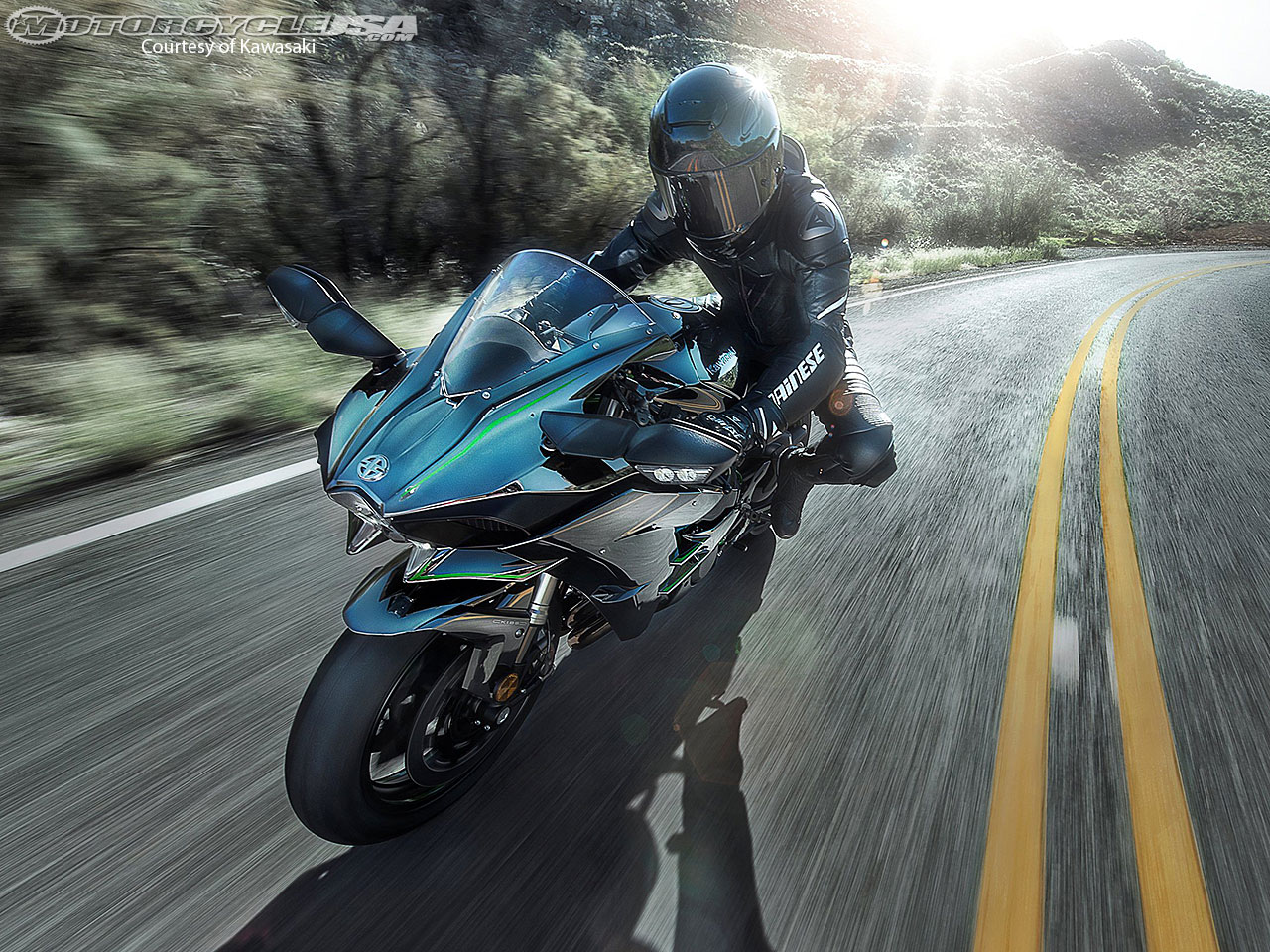 Siêu moto Ninja H2 đẹp nhất thế giới