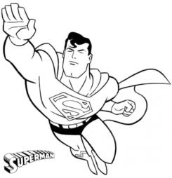 Download tập tô màu siêu nhân cho bé